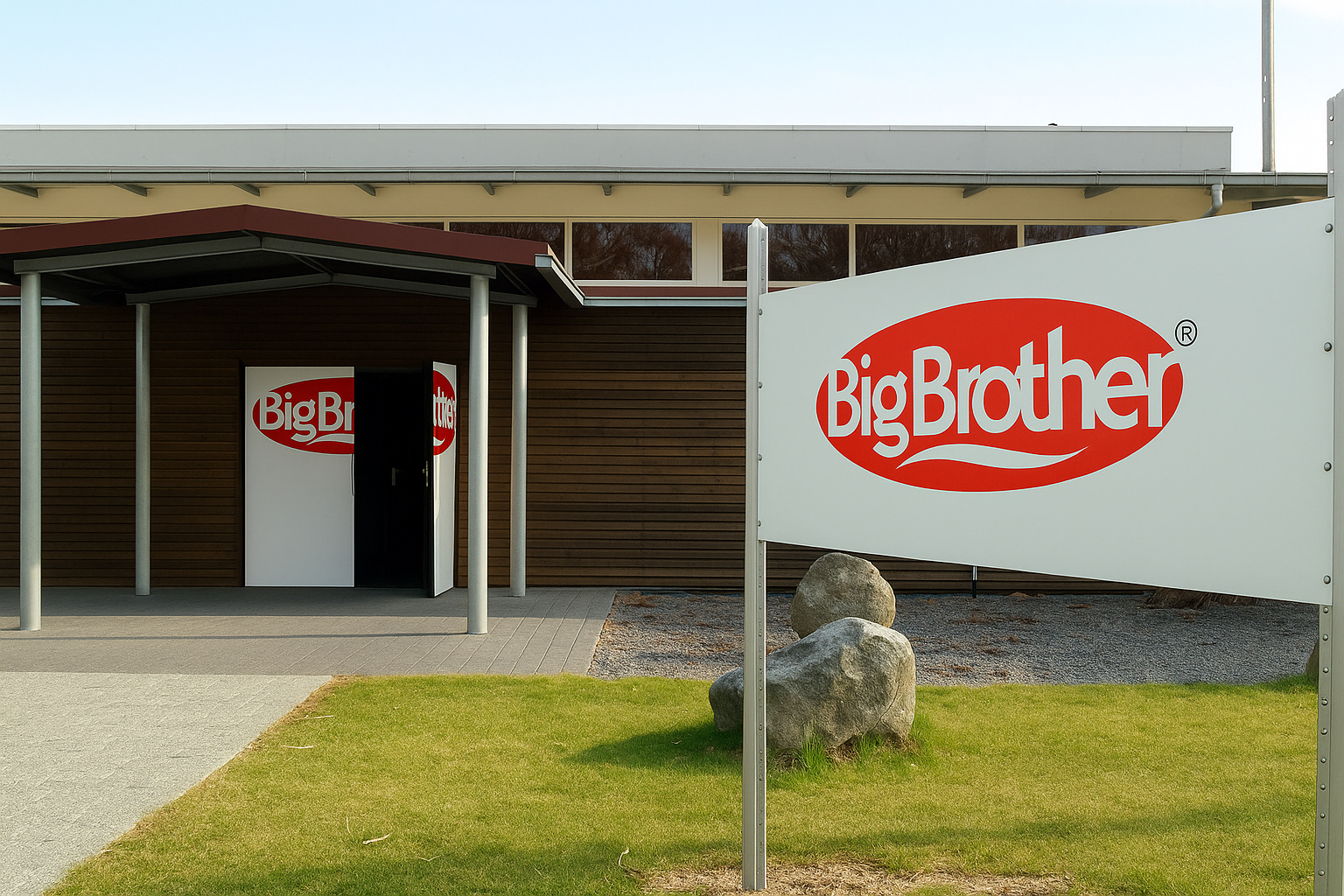 Big Brother 5 Haus Staffel 5 Deutschland 2004 - Haustür