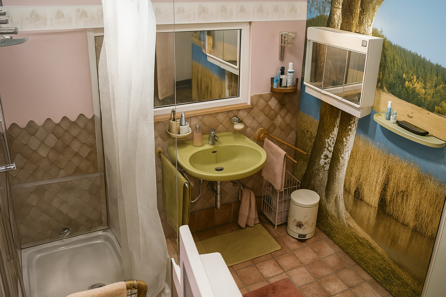 Big Brother 5 Haus Staffel 5 Deutschland 2004 - Normal - Badezimmer