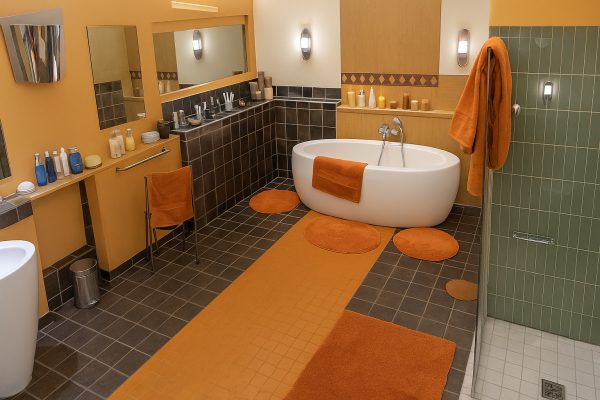 Big Brother 5 Haus Staffel 5 Deutschland 2004 - Reich - Badezimmer 1