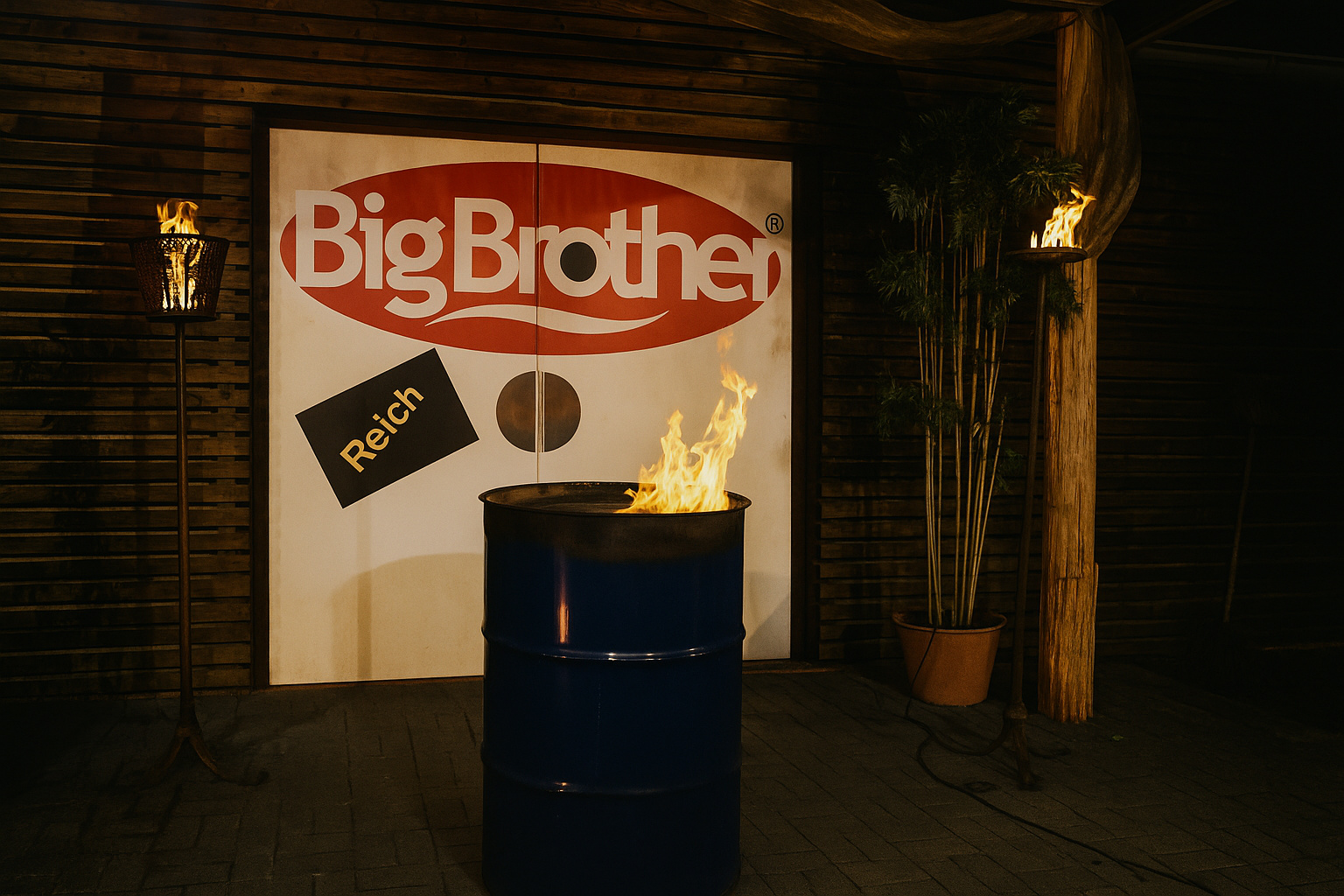 Big Brother 5 Haus Staffel 5 Deutschland 2004 - Reich - Eingang