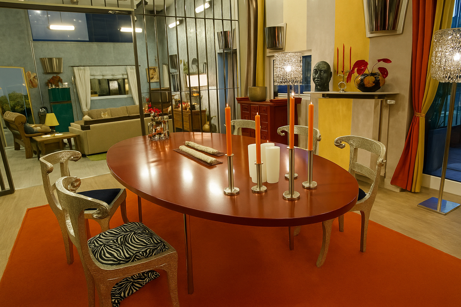 Big Brother 5 Haus Staffel 5 Deutschland 2004 - Reich - Essbereich