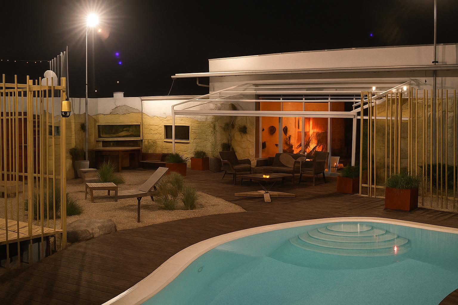 Big Brother 5 Haus Staffel 5 Deutschland 2004 - Reich - Garten 1