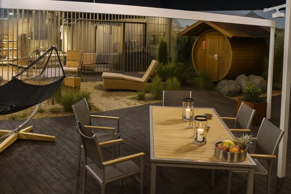 Big Brother 5 Haus Staffel 5 Deutschland 2004 - Reich - Garten 4
