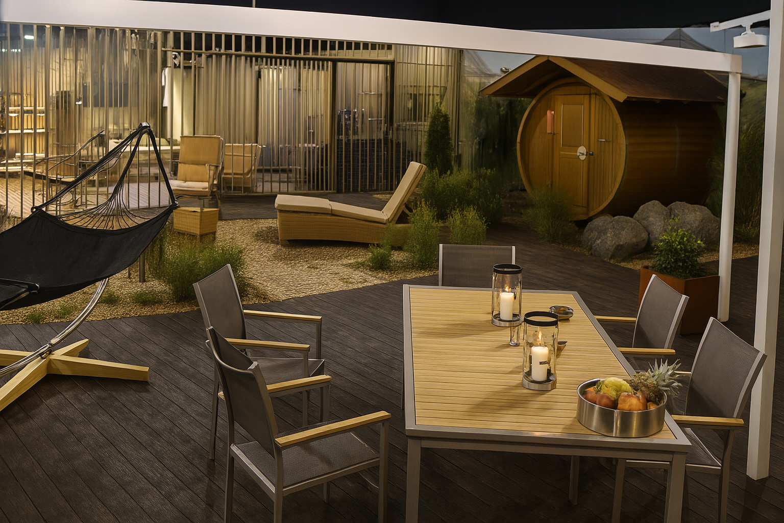 Big Brother 5 Haus Staffel 5 Deutschland 2004 - Reich - Garten 4