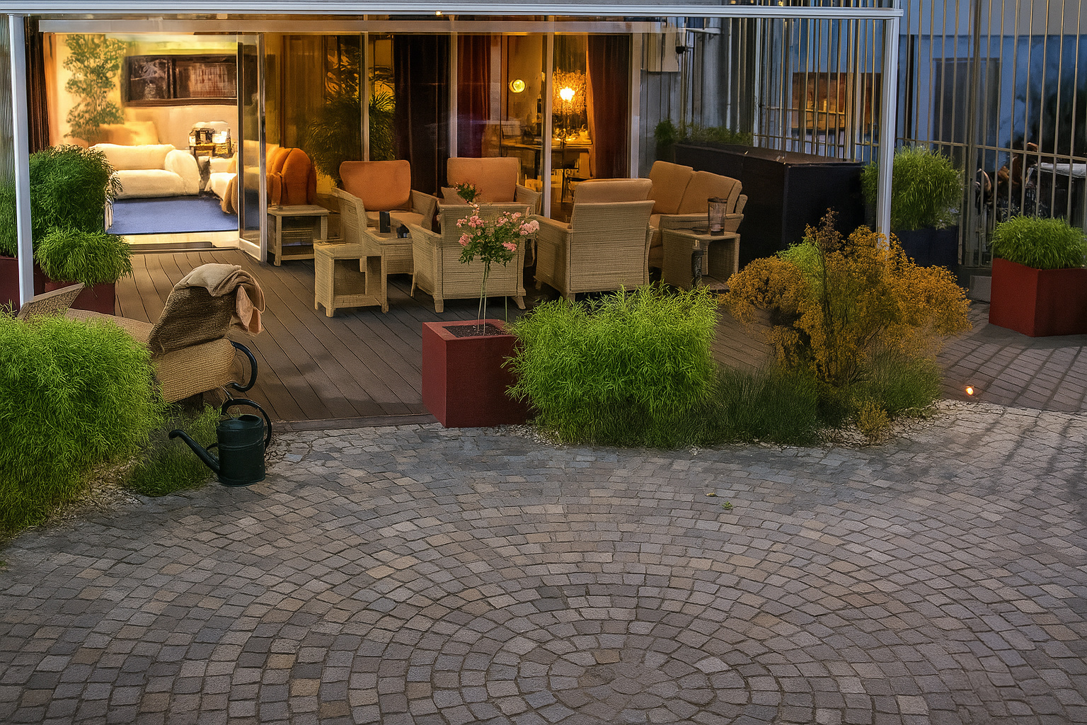 Big Brother 5 Haus Staffel 5 Deutschland 2004 - Reich - Garten 5