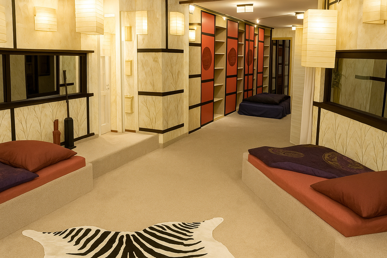 Big Brother 5 Haus Staffel 5 Deutschland 2004 - Reich - Schlafzimmer 2