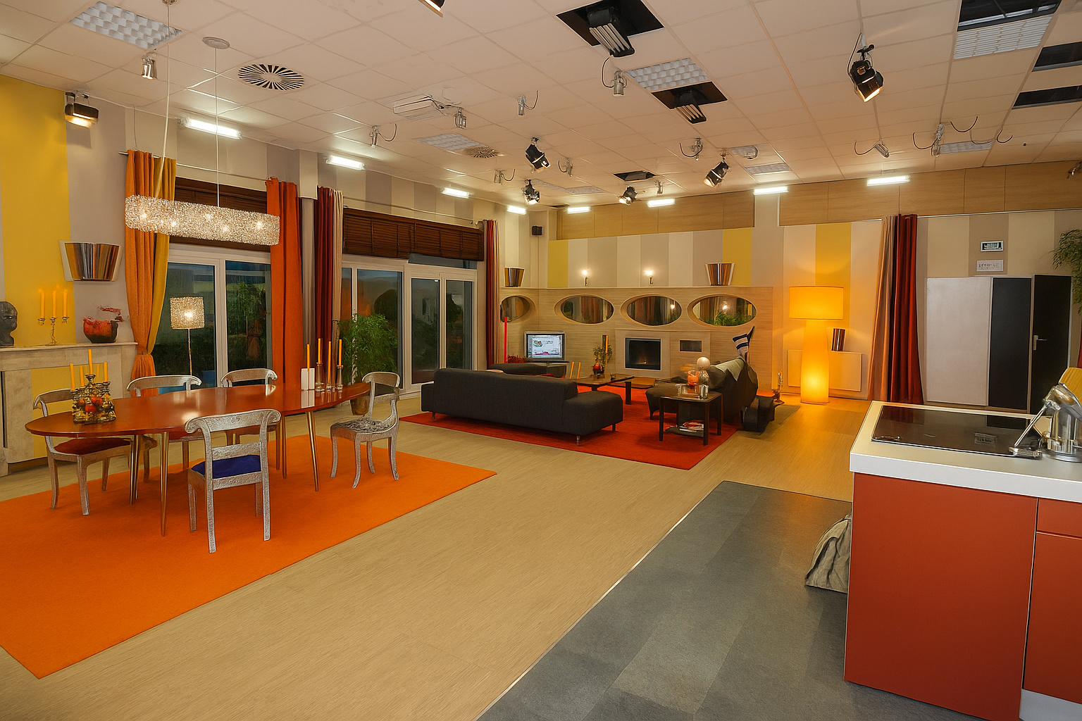 Big Brother 5 Haus Staffel 5 Deutschland 2004 - Reich - Wohnbereich 1