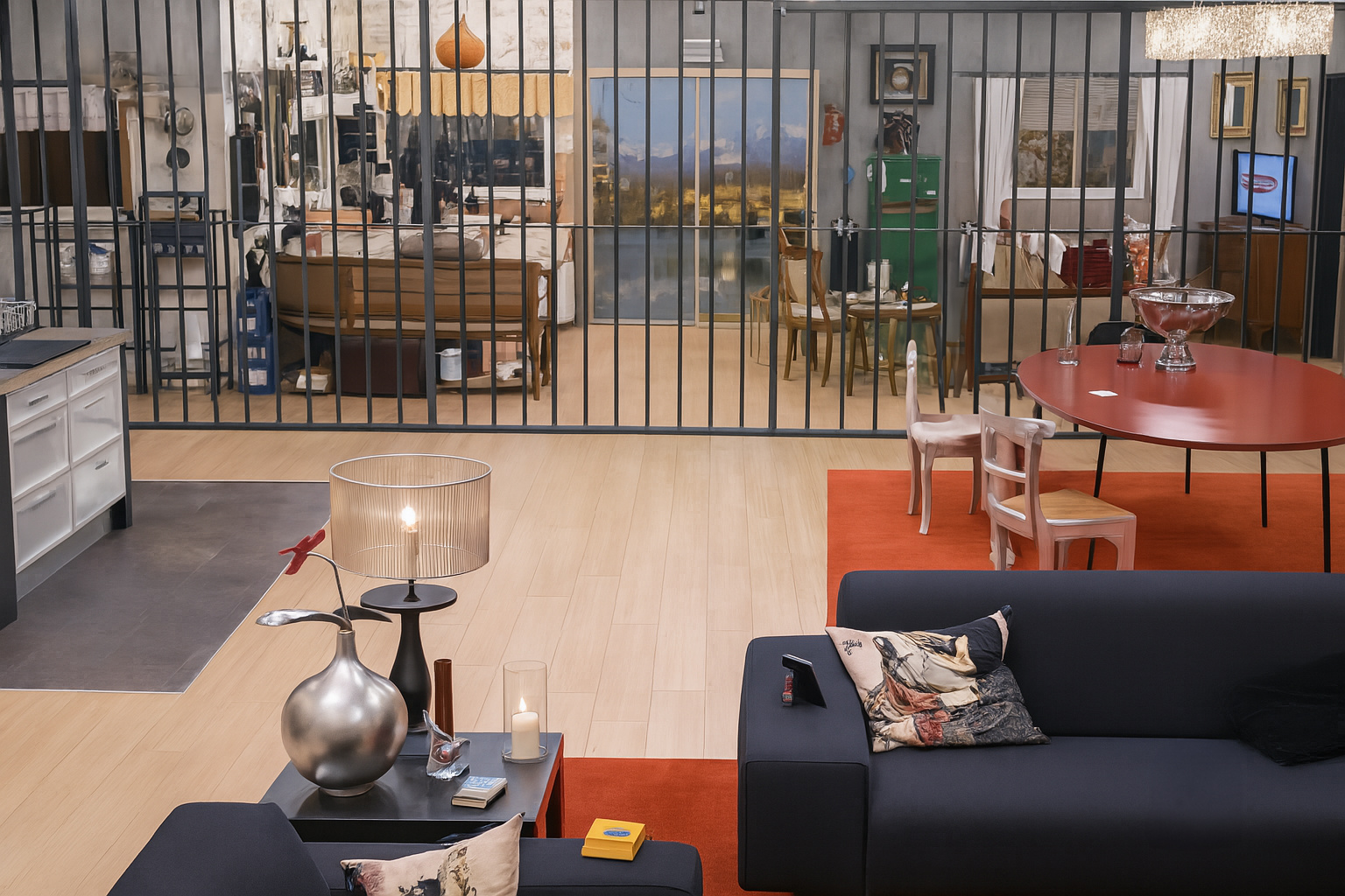 Big Brother 5 Haus Staffel 5 Deutschland 2004 - Reich - Wohnbereich 3