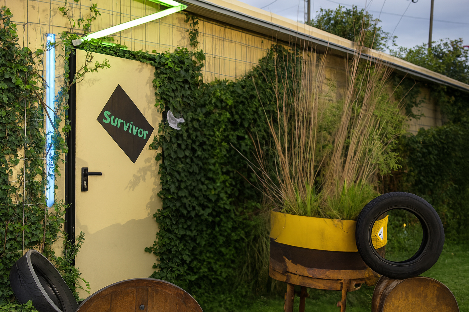 Big Brother 5 Haus Staffel 5 Deutschland 2004 - Survivor - Eingang