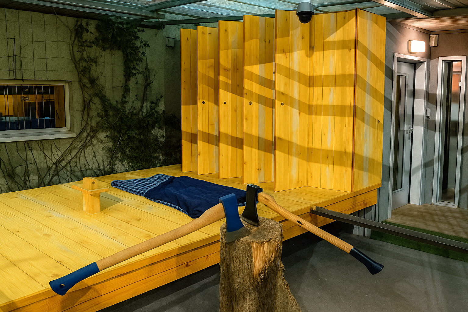 Big Brother 5 Haus Staffel 5 Deutschland 2004 - Survivor - Schlafbereich