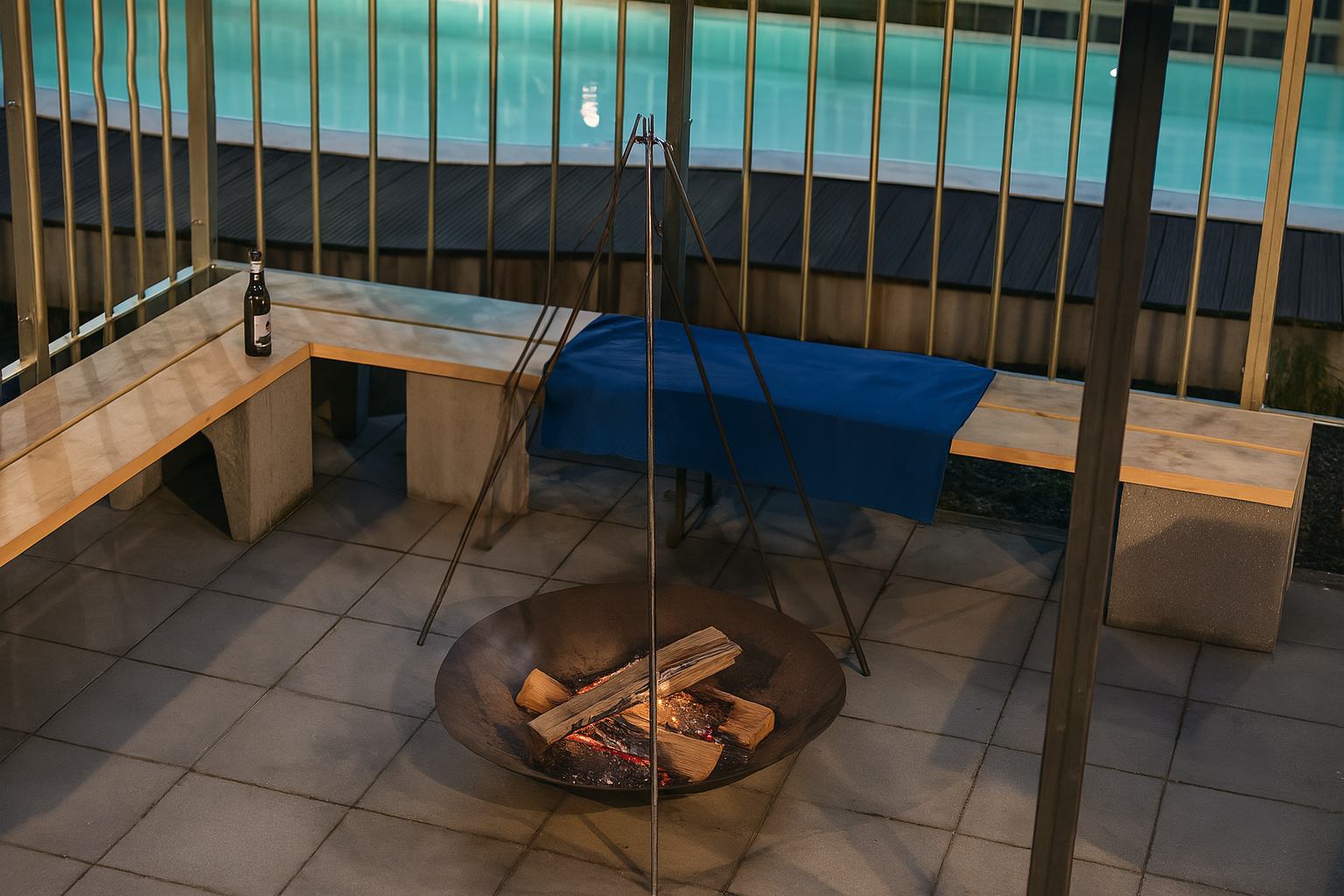 Big Brother 5 Haus Staffel 5 Deutschland 2004 - Survivor - Wohnbereich 3