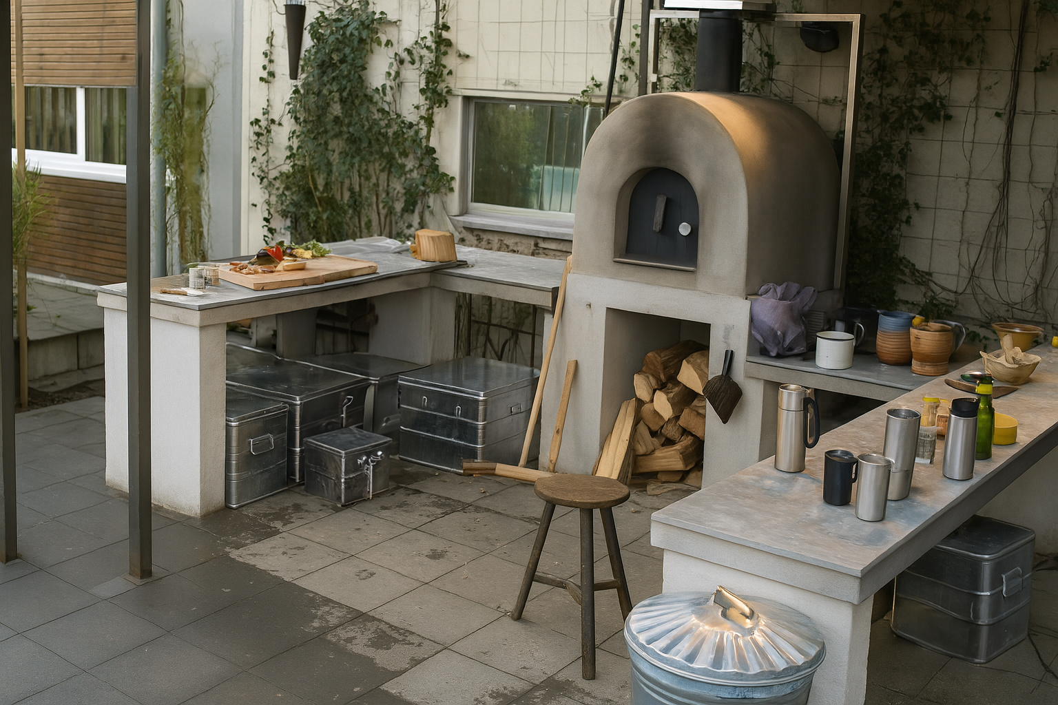 Big Brother 5 Haus Staffel 5 Deutschland 2004 - Survivor - Wohnbereich 4